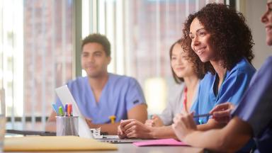 Medical staff meeting