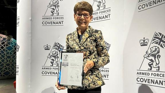 Silver Employee Recognition Scheme award winner