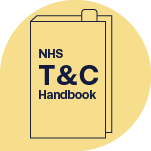 An icon of the NHS Terms and Conditions Handbook